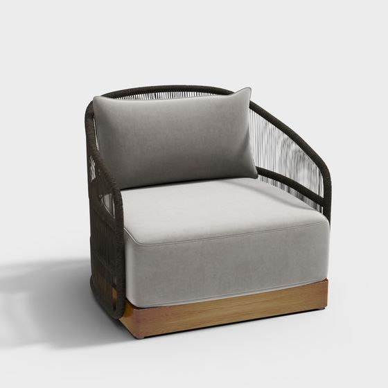 アウトドアシングルソファ