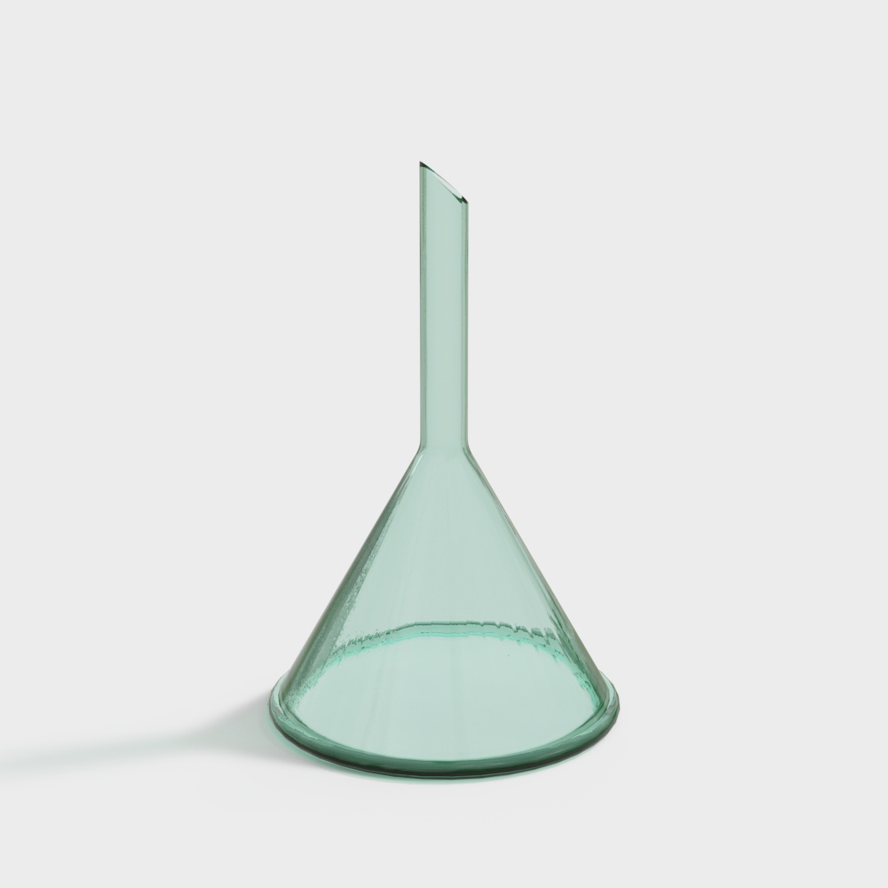 laboratory glass funnel