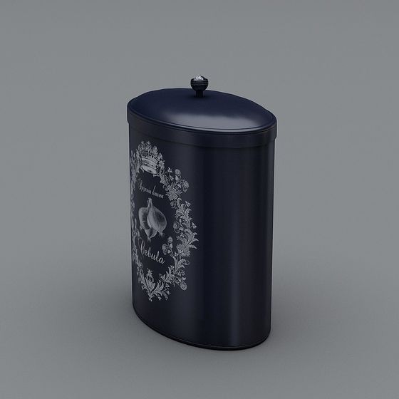 Vintage Storage Jar 3D model