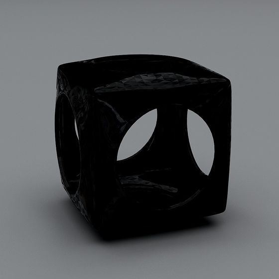 Shadow Cube 3D model with Unique Design
