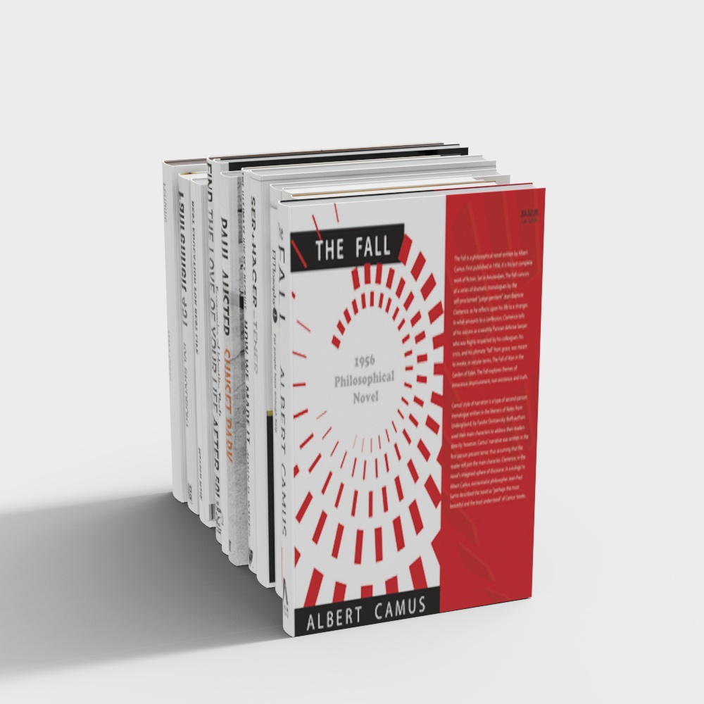 Bookshelf Classics 3D model