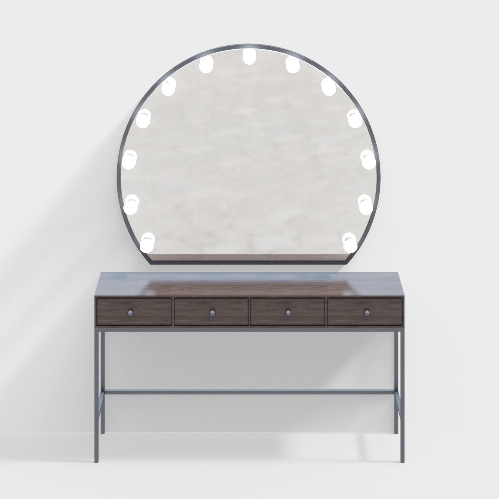 bridal shop dressing table