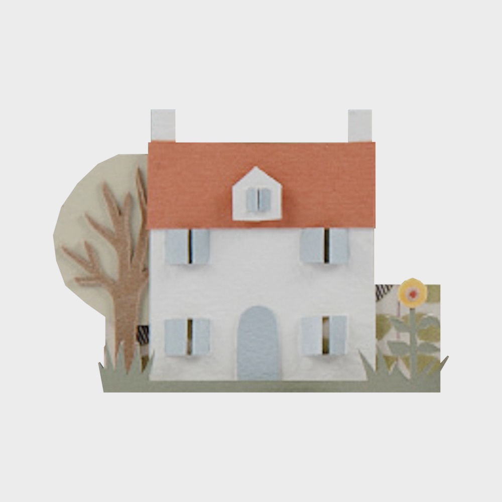 Charming Little Cottage 3D Model