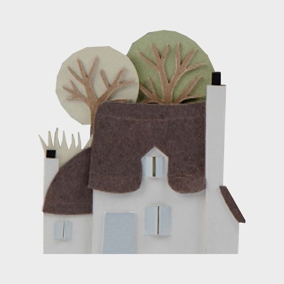 Charming Cottage Wonderland 3D model for Creative Projects