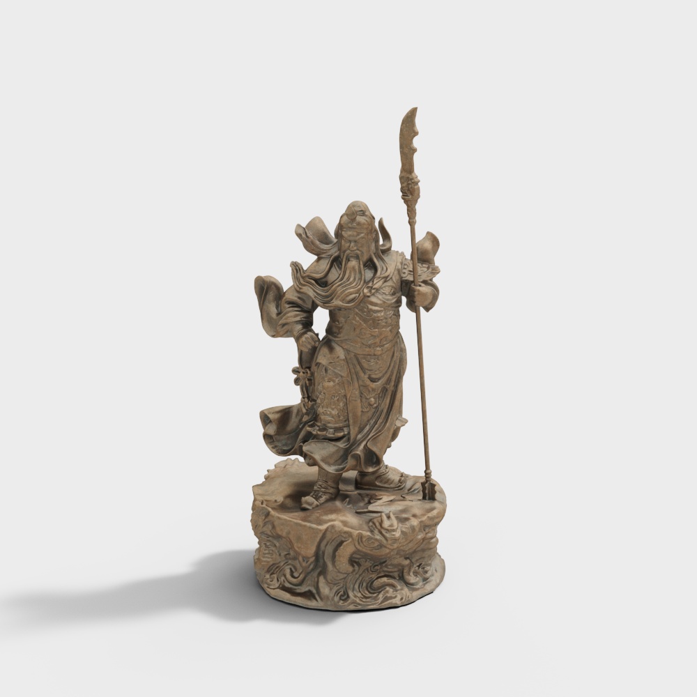 Guan Gong Sculpture