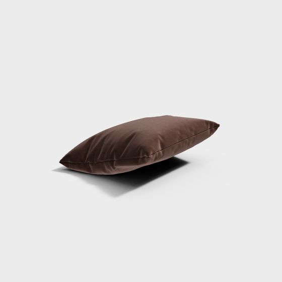 Elegant Low-Polygon Pillow 3D model