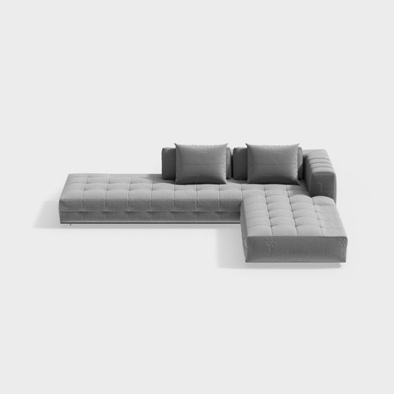 Urban Comfort Sofa 3D model