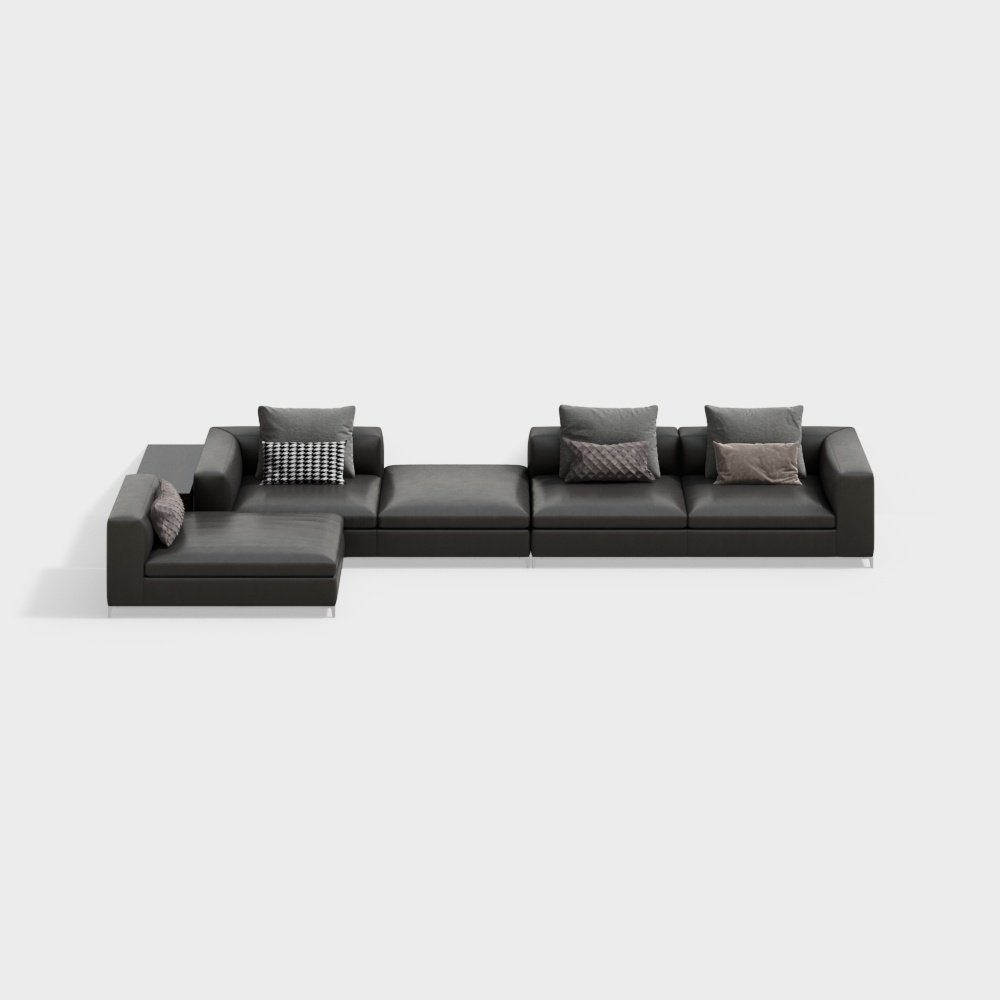 burgendy sofa combine
