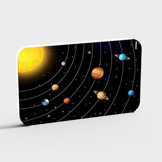Solar System Planet Orbits 3D model