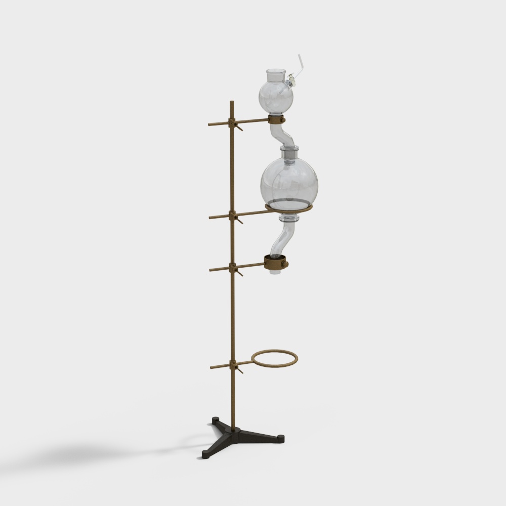 bécher en verre de laboratoire