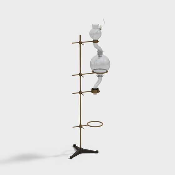 bécher en verre de laboratoire