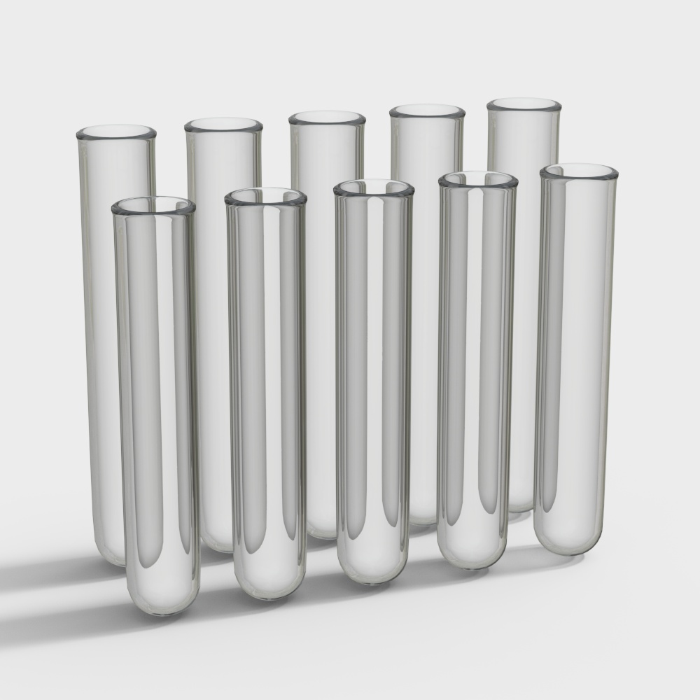 Laboratory glass test tube