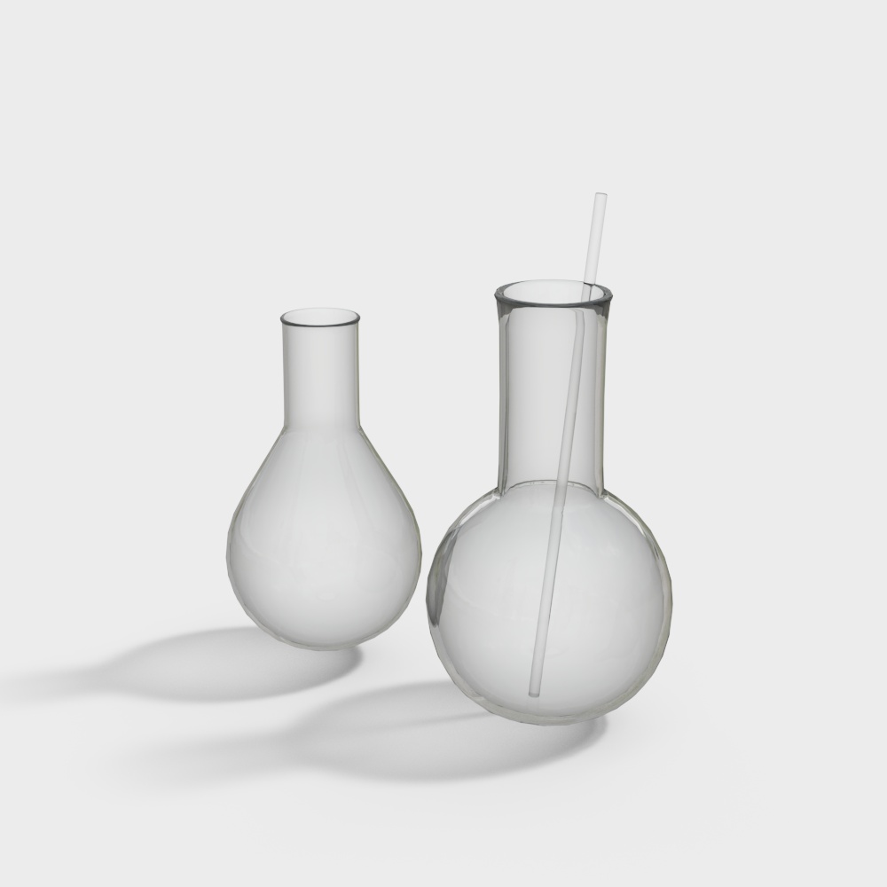 Laboratory glass volumetric flask