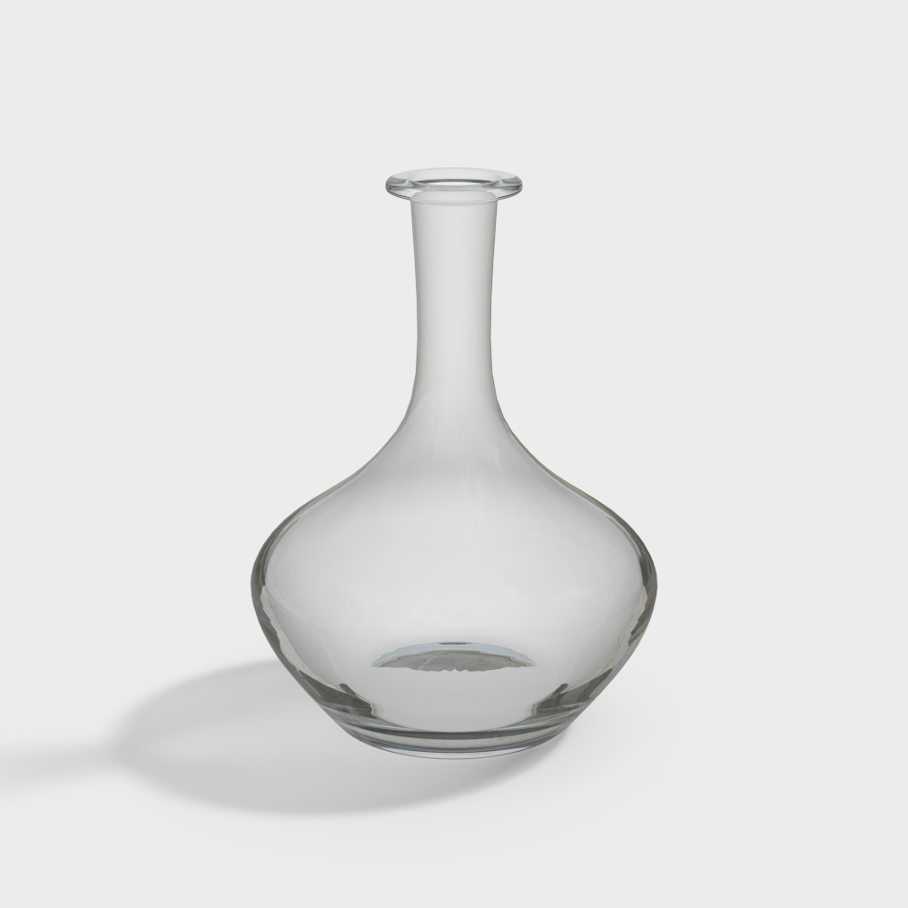 Fiole volumétrique en verre de laboratoire