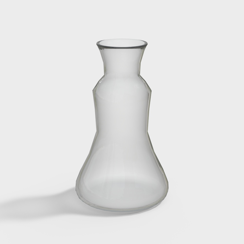 Elegant Minimalist Vase 3D model