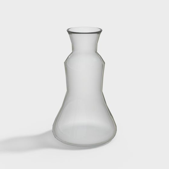 Elegant Minimalist Vase 3D model