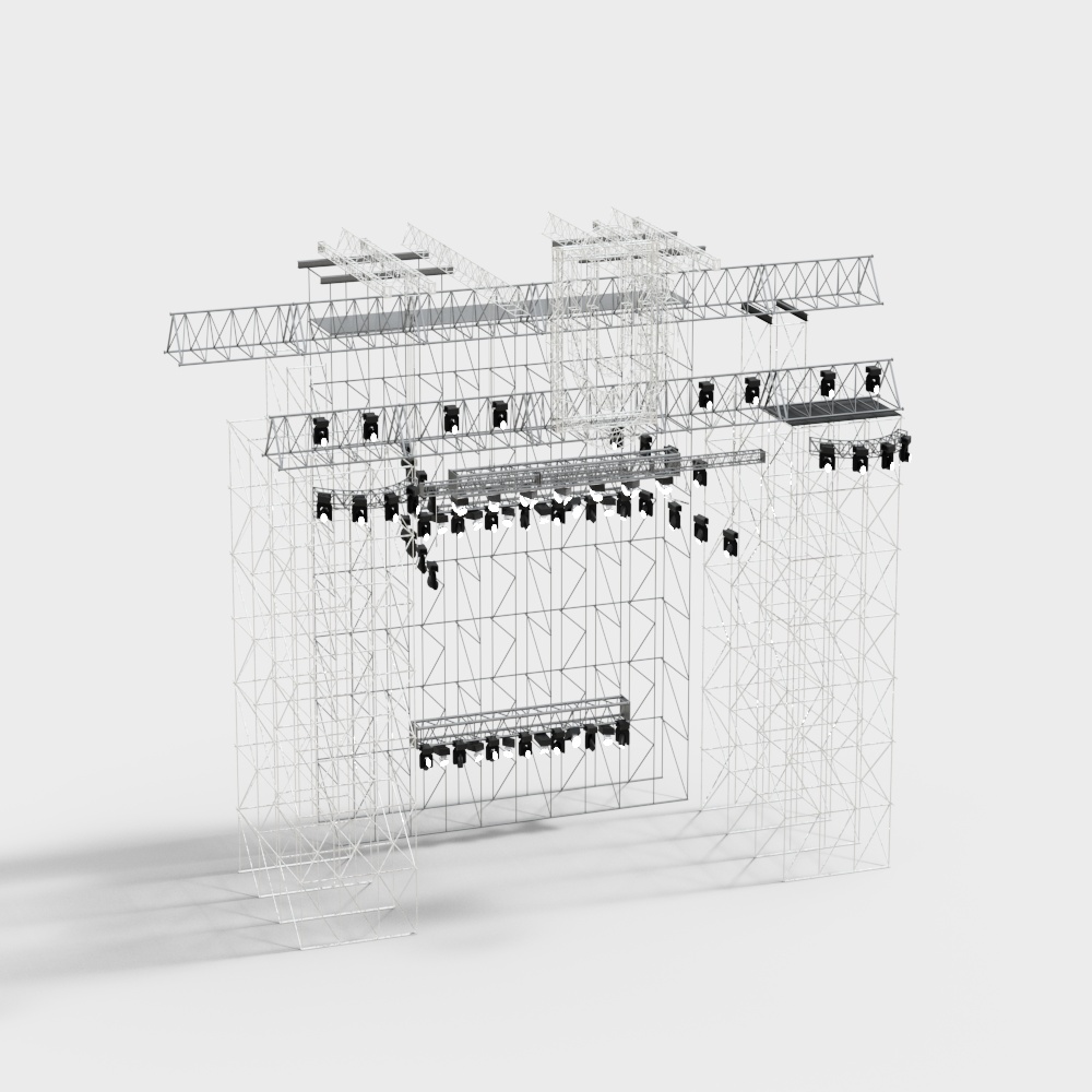 Stage lighting stand