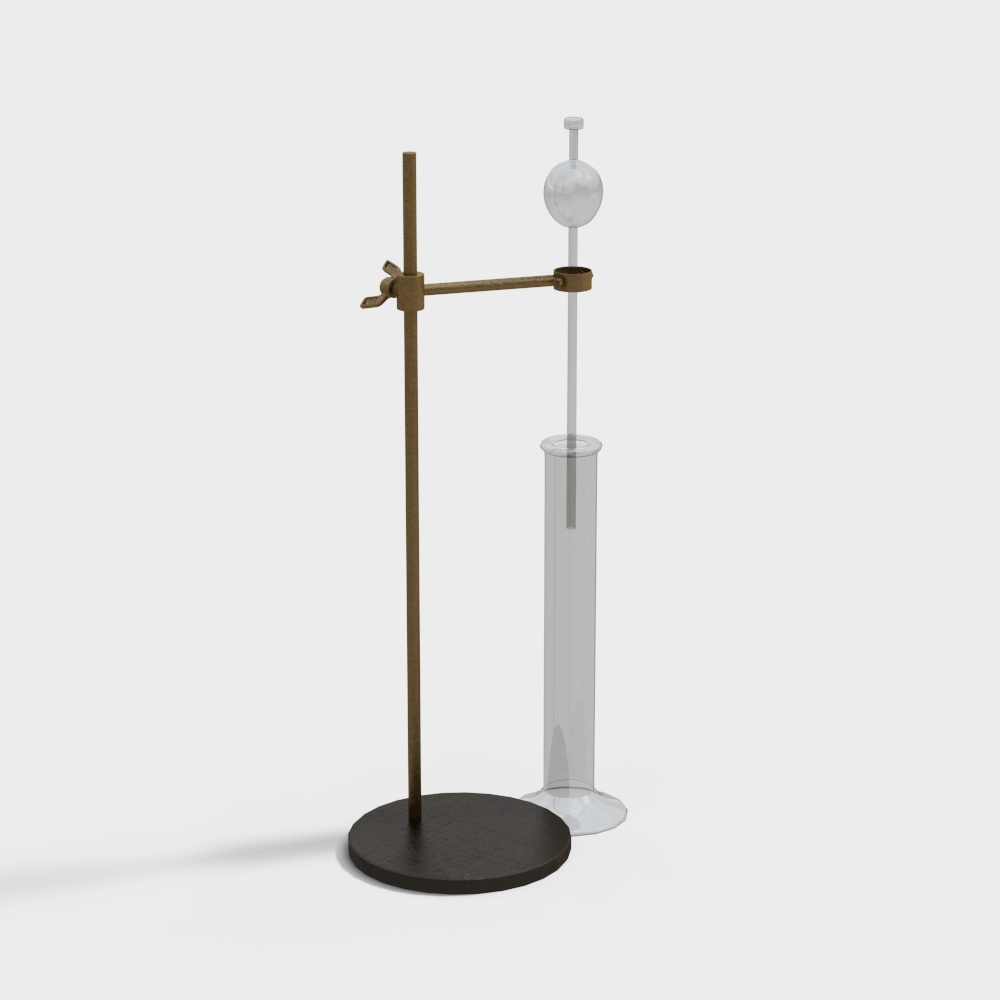 Unique Low Poly Laboratory Stand 3D model