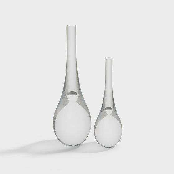 Streamlined Vase 3D model