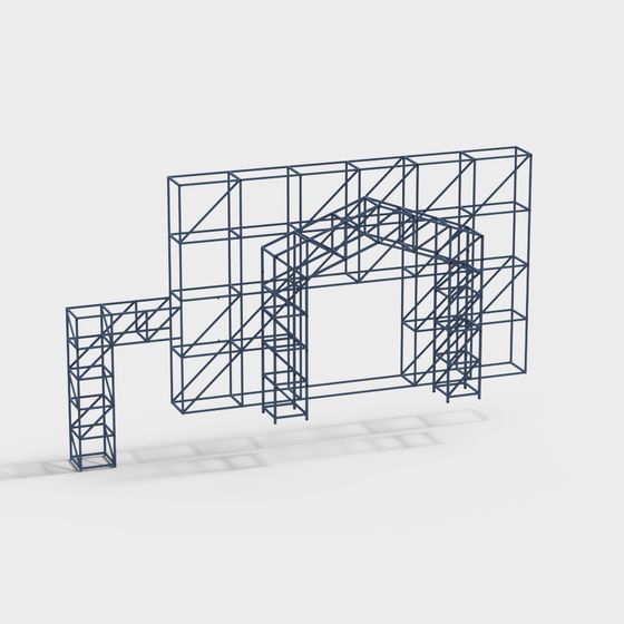 Intertwined Lattice Structure 3D model