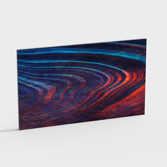 Luminous Swirl 3D Model