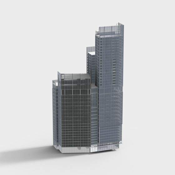 City of Light Futuristic 3D model