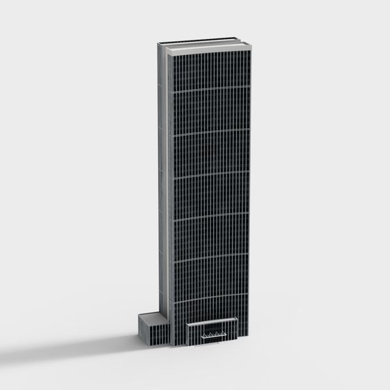 Stunning Skyscraper 3D model for Urban Design