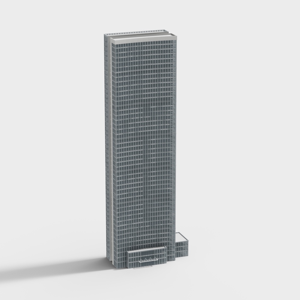 Urban Skyscraper 3D Model