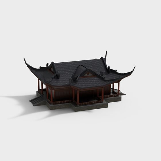 Traditional Chinese Courtyard 3D model