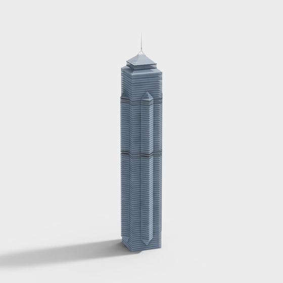 City Light Skyscraper 3D model