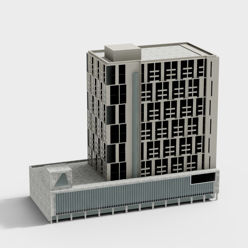 City Eye 3D model: A Unique Architectural Design