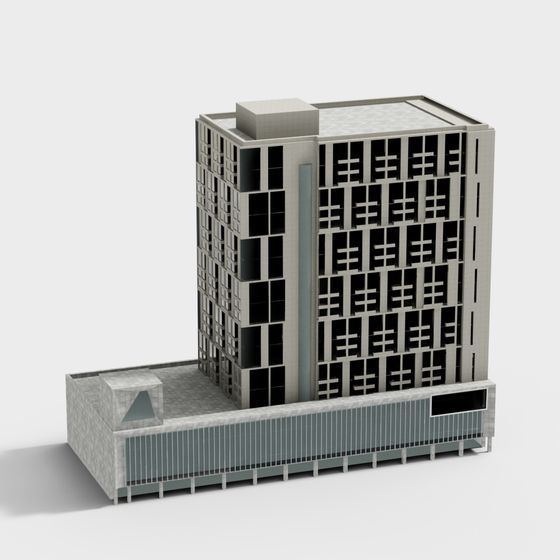 City Eye 3D model: A Unique Architectural Design