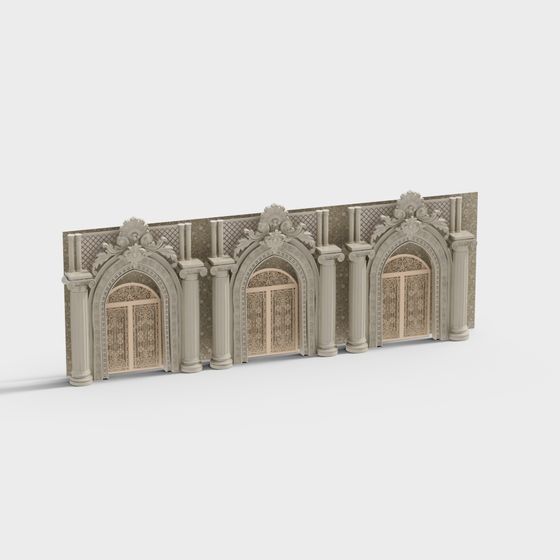 Royal Arch 3D Model for Classical Design