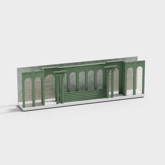 Elegant Classical Column 3D Model for Designers