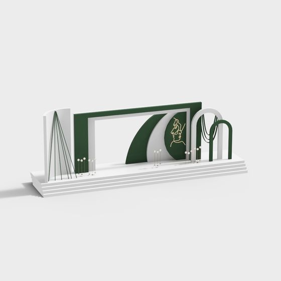 Stunning Abstract Stage 3D Model