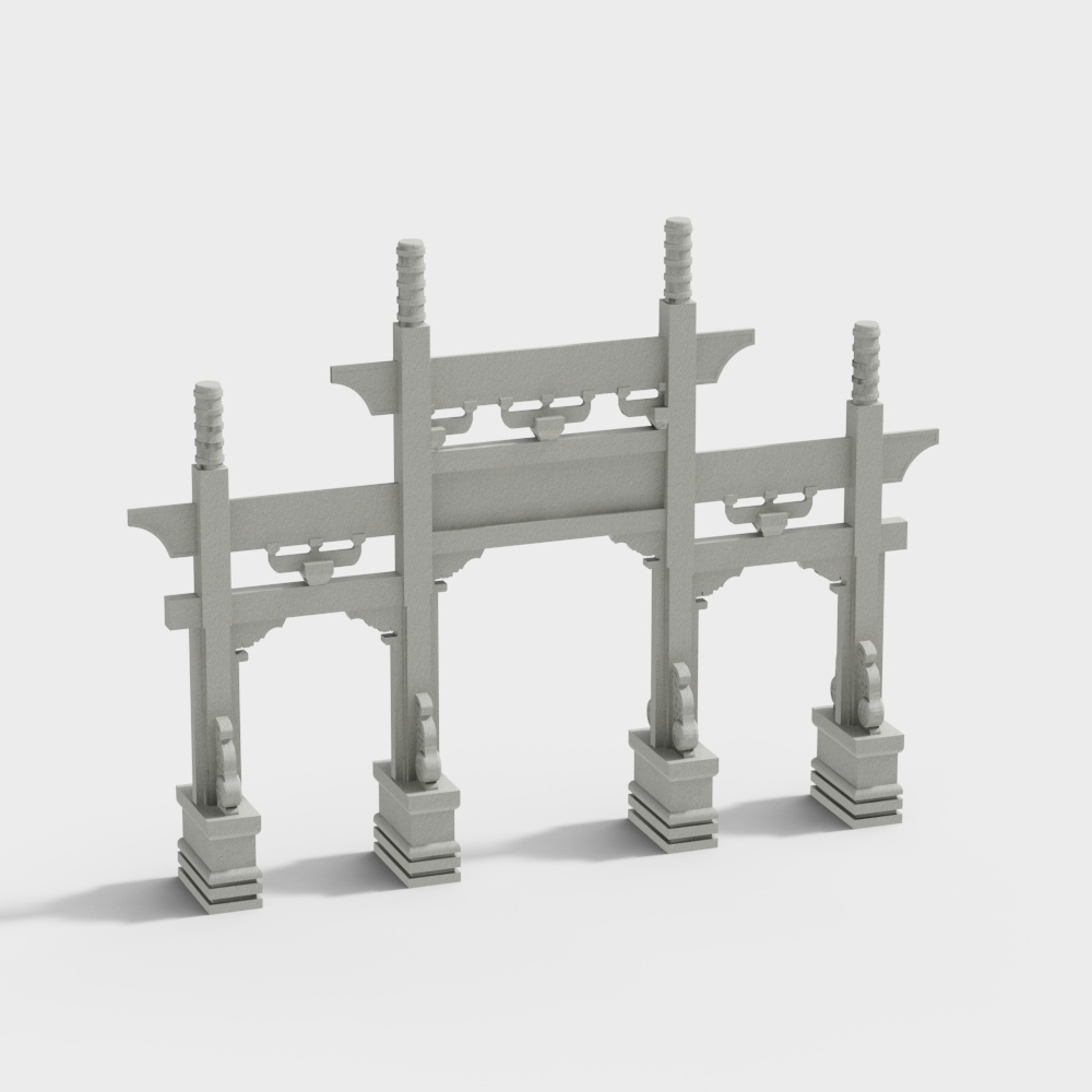 Ancient Charm Archway 3D model