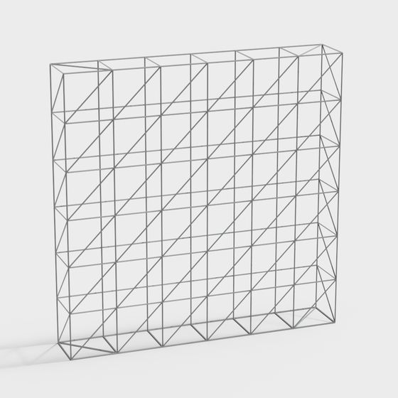 Grid Structure 3D Model