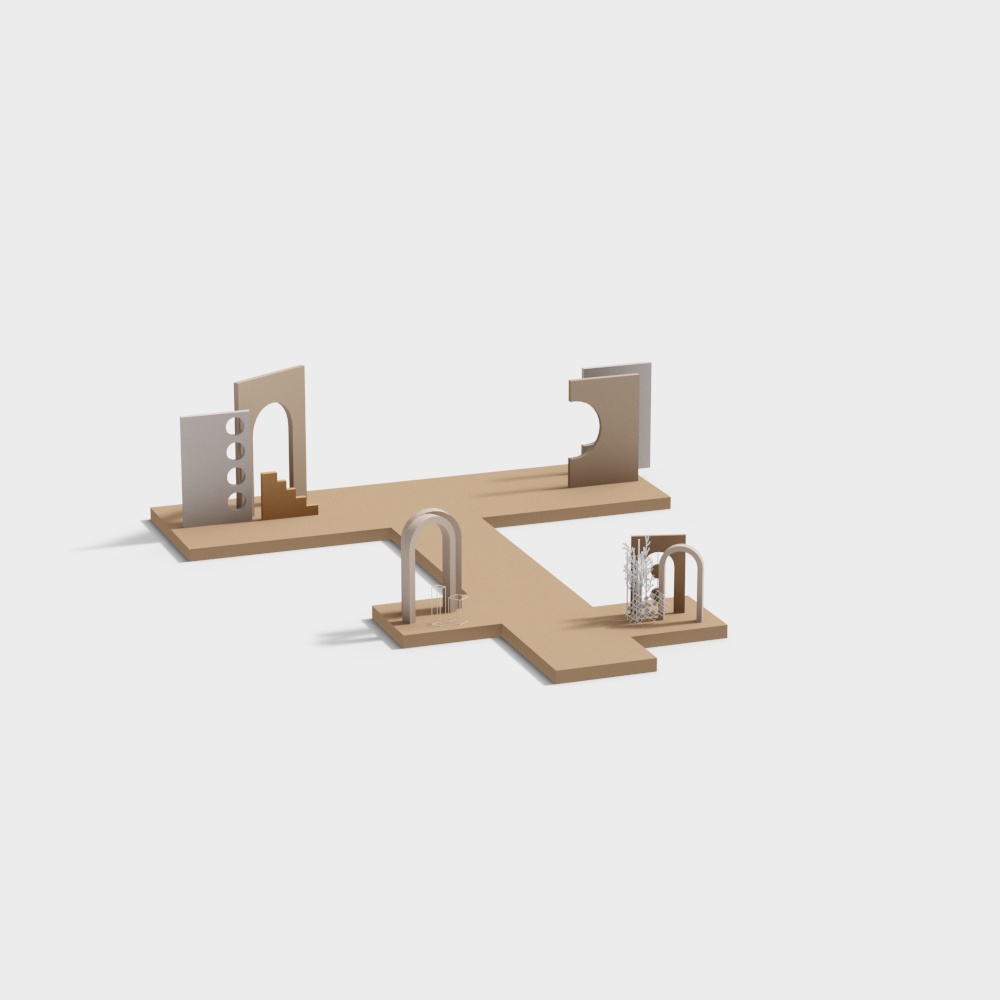 Desert Symphony Low-Polygon 3D model