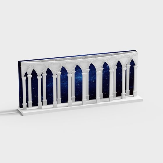 Gothic Archway 3D model