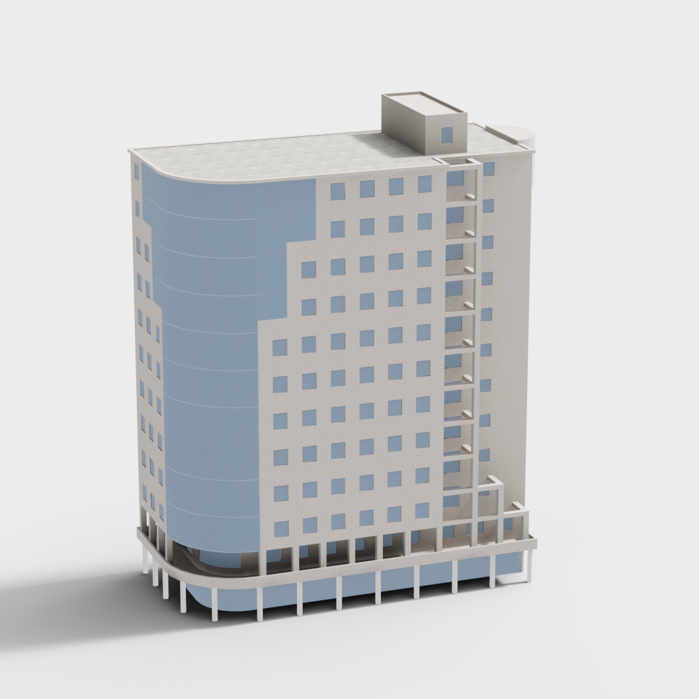 modern office building