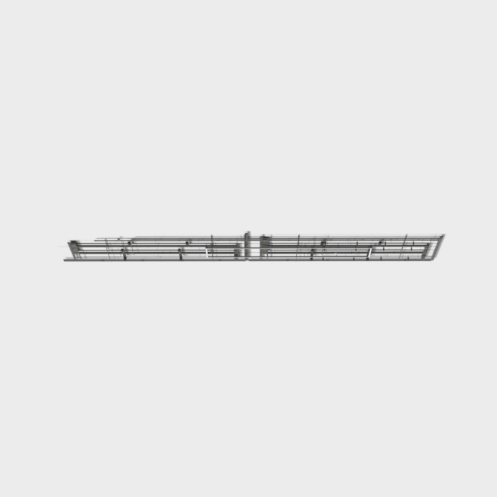 Industrial Ventilation Duct 3D Model