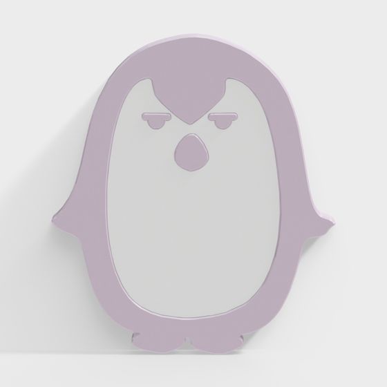 Cute Low-Poly 3D Penguin Model for Various Uses