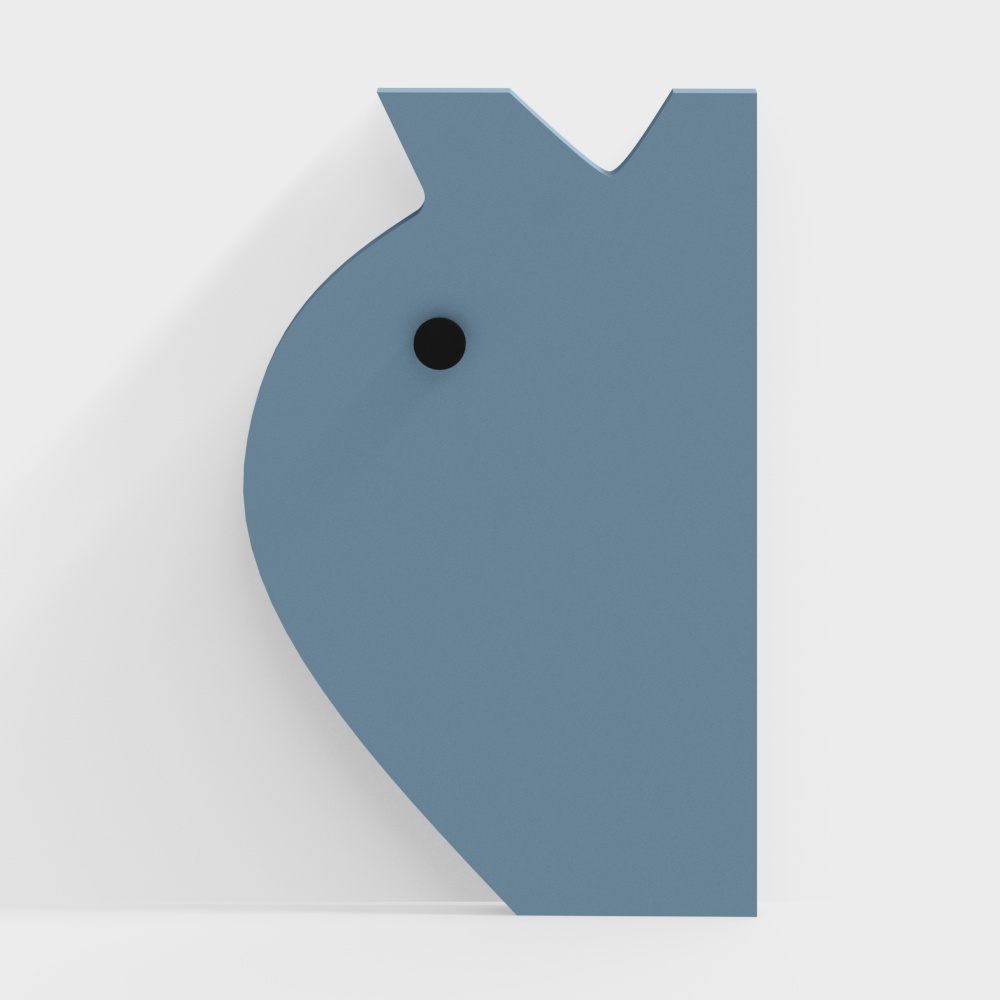 Kindergarten boy urinal partition baffle