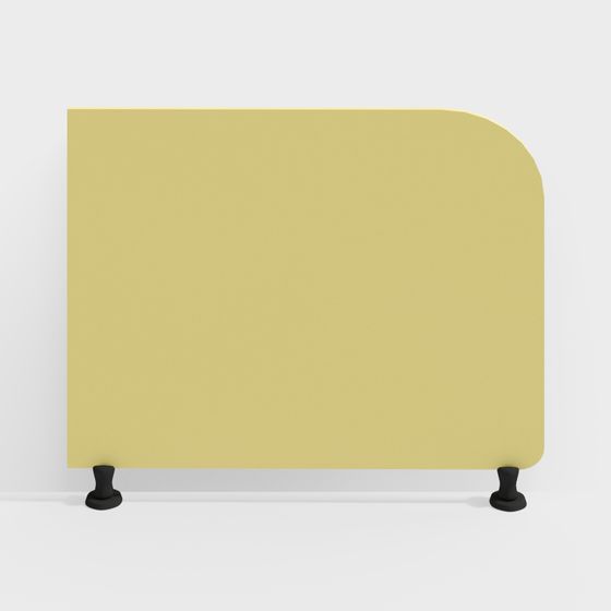 Lightweight Partition Screen 3D model