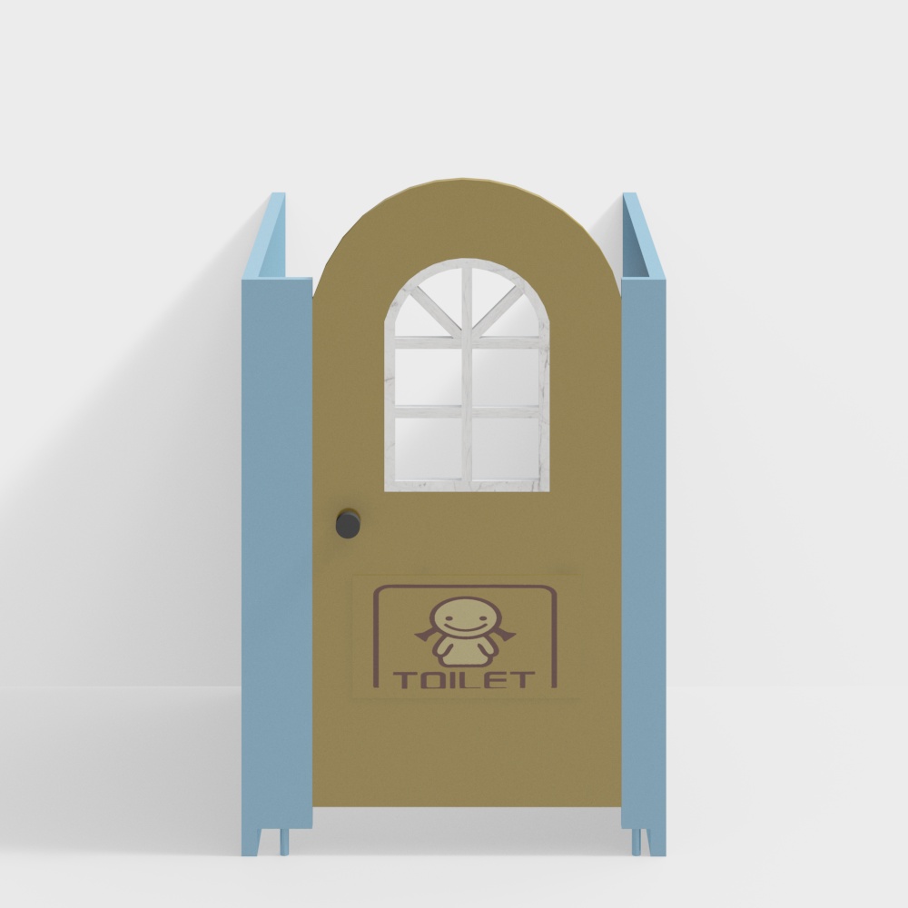 Kindergarten bathroom toilet partition