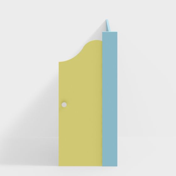 Minimalist Door 3D model