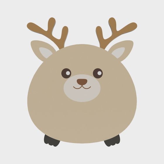 Настенная наклейка для детского сада с мультяшными животными