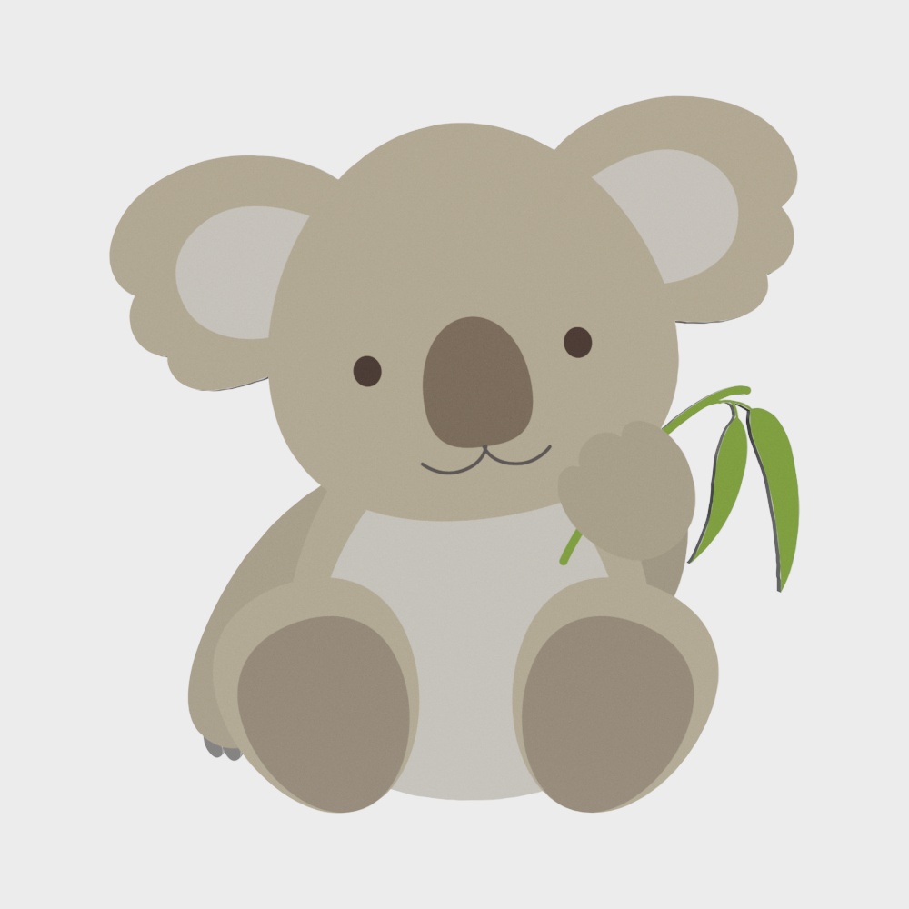 Настенная наклейка для детского сада с мультяшными животными