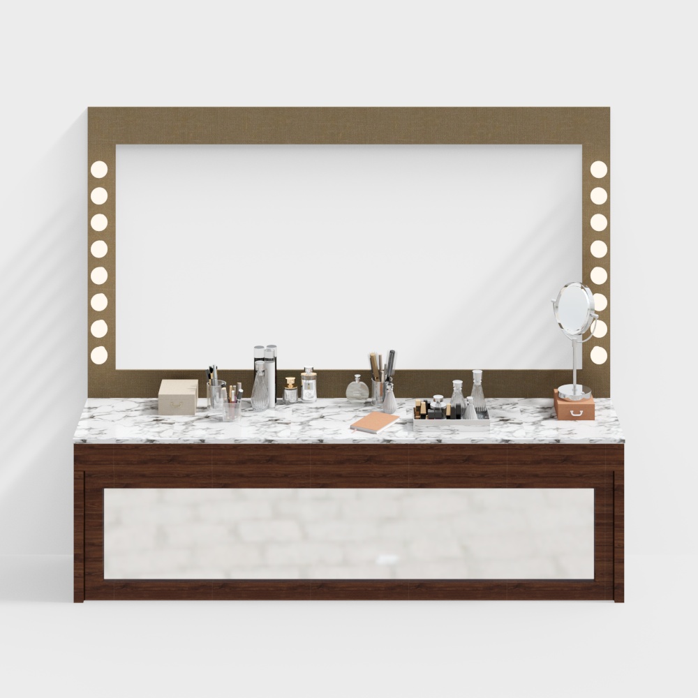 Long dressing room dressing table