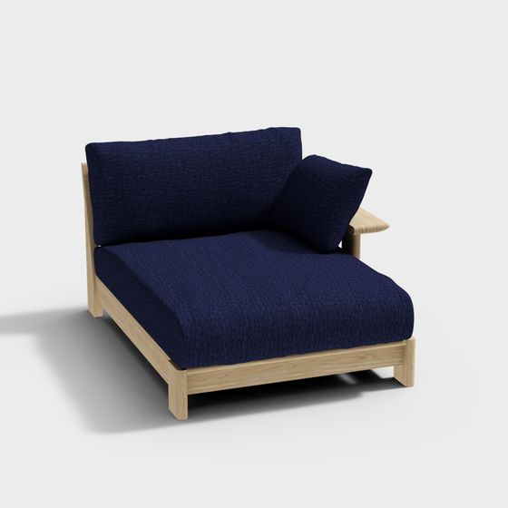 Cozy Corner Chair 3D model